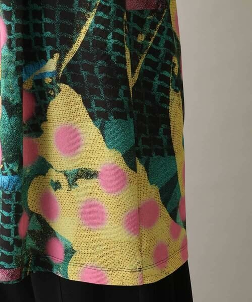 HIROKO KOSHINO / ヒロココシノ チュニック | アートモチーフ立体タックチュニック /日本製/洗える | 詳細6