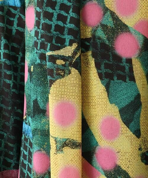 HIROKO KOSHINO / ヒロココシノ チュニック | アートモチーフ立体タックチュニック /日本製/洗える | 詳細7