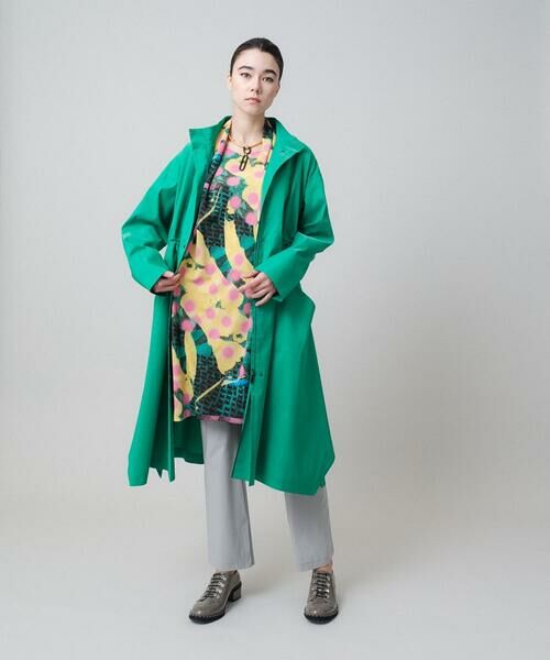 HIROKO KOSHINO / ヒロココシノ チュニック | アートモチーフ立体タックチュニック /日本製/洗える | 詳細9