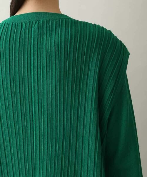 HIROKO KOSHINO / ヒロココシノ ベスト | ニットプリーツロングジレ | 詳細10