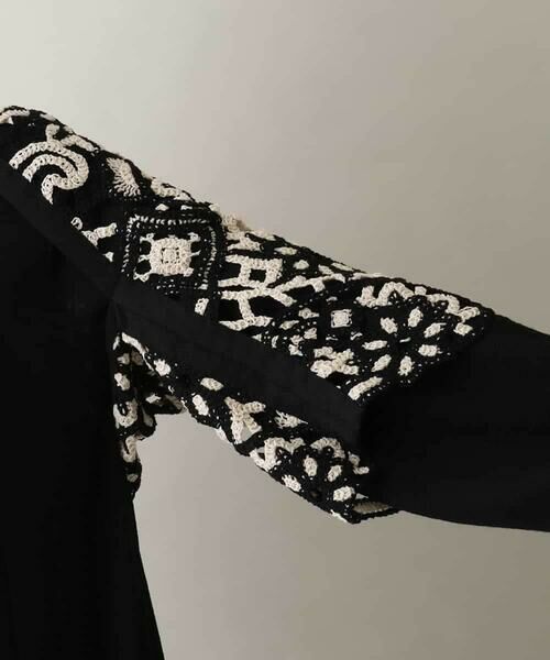 HIROKO KOSHINO / ヒロココシノ ベスト | バルキーレースボレロ /日本製 | 詳細5