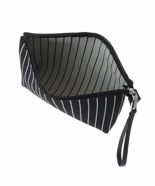 HIROKO KOSHINO / ヒロココシノ トートバッグ | 【ポーチ付き】チェックジャカードニットバッグ | 詳細14