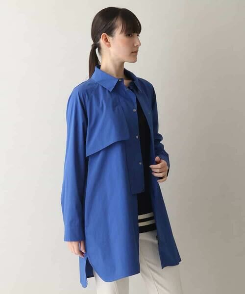 HIROKO KOSHINO / ヒロココシノ シャツ・ブラウス | ストレッチバイオシャツ /洗える | 詳細1