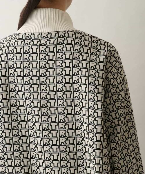 HIROKO KOSHINO / ヒロココシノ その他アウター | TRロゴ風通ジャカードブルゾン /洗える | 詳細5