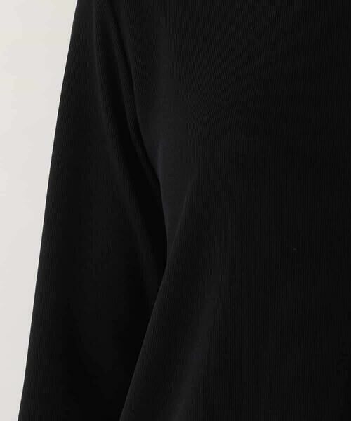 HIROKO KOSHINO / ヒロココシノ ニット・セーター | マットストレッチリブニットプルオーバー/日本製/洗える | 詳細7