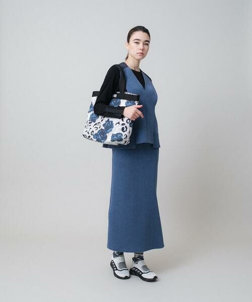 HIROKO KOSHINO / ヒロココシノ ニット・セーター | マットストレッチリブニットプルオーバー/日本製/洗える | 詳細8