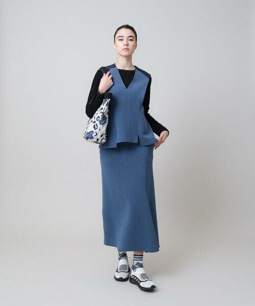 HIROKO KOSHINO / ヒロココシノ ニット・セーター | マットストレッチリブニットプルオーバー/日本製/洗える | 詳細9