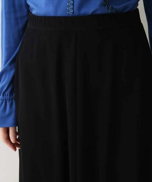HIROKO KOSHINO / ヒロココシノ その他パンツ | 【２WAY】マットストレッチリブパンツ/日本製/洗える | 詳細4