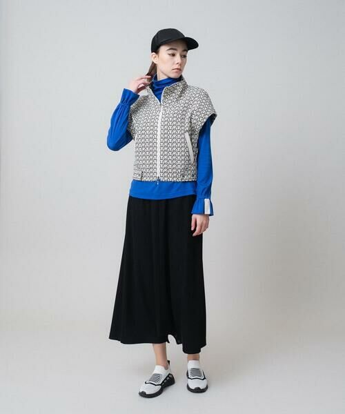 HIROKO KOSHINO / ヒロココシノ その他パンツ | 【２WAY】マットストレッチリブパンツ/日本製/洗える | 詳細9