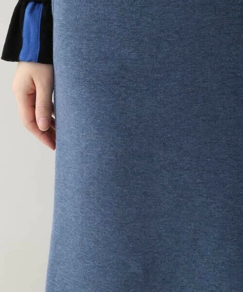 HIROKO KOSHINO / ヒロココシノ ロング・マキシ丈スカート | デニム風ダンボールニットスカート/洗える | 詳細7