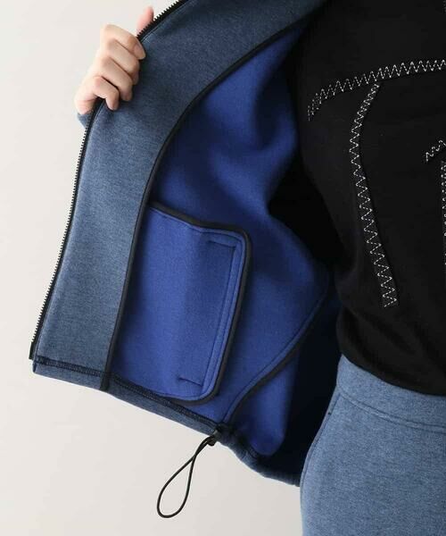 HIROKO KOSHINO / ヒロココシノ その他アウター | デニム風ダンボールニットブルゾン/洗える | 詳細10