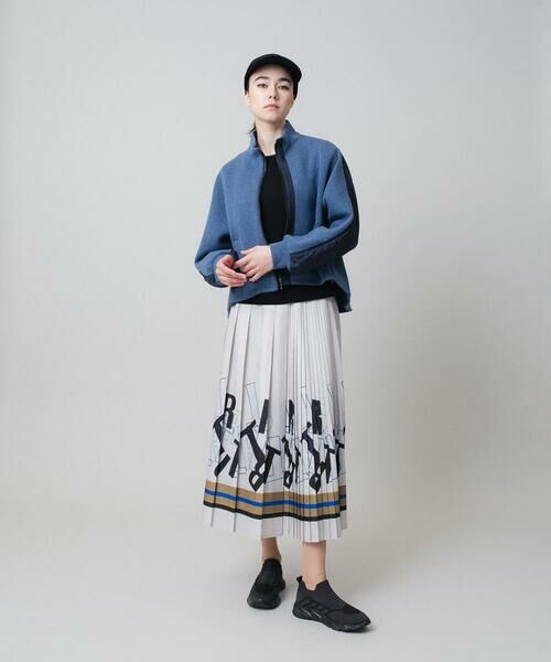 HIROKO KOSHINO / ヒロココシノ その他アウター | デニム風ダンボールニットブルゾン/洗える | 詳細12