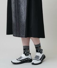 HIROKO KOSHINO / ヒロココシノ その他小物 | ラメジャカードソックス/日本製/洗濯機で洗える