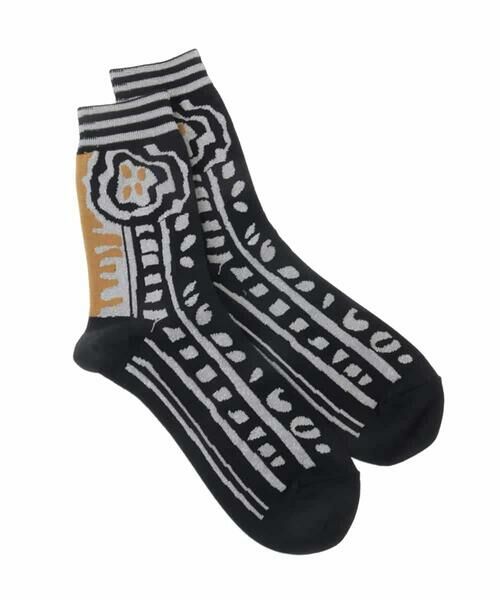 HIROKO KOSHINO / ヒロココシノ その他小物 | ラメジャカードソックス/日本製/洗濯機で洗える | 詳細3