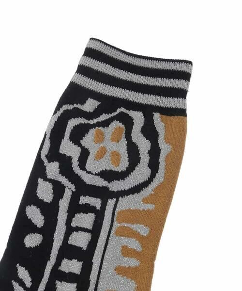 HIROKO KOSHINO / ヒロココシノ その他小物 | ラメジャカードソックス/日本製/洗濯機で洗える | 詳細5