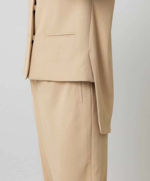 HIROKO KOSHINO / ヒロココシノ ベスト | バックベンツデザインジレ/日本製 | 詳細7