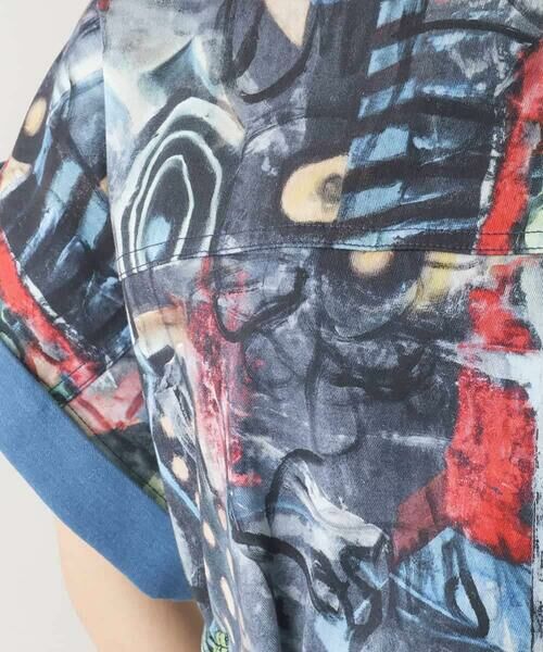 HIROKO KOSHINO / ヒロココシノ ロング・マキシ丈ワンピース | アートプリントデザインワンピース /日本製 | 詳細8