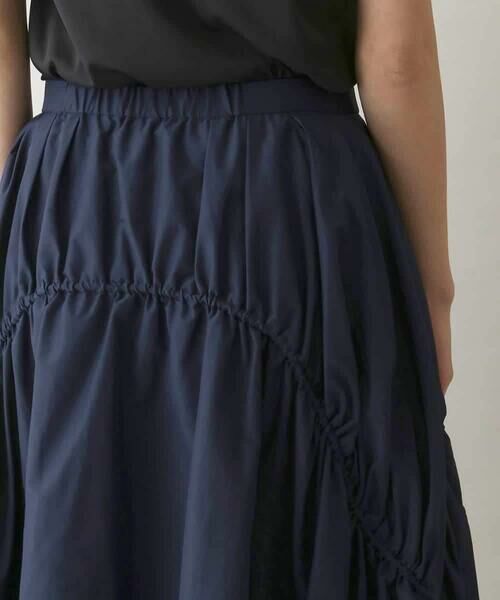HIROKO KOSHINO / ヒロココシノ ロング・マキシ丈スカート | ドロストカーブラインスカート | 詳細4