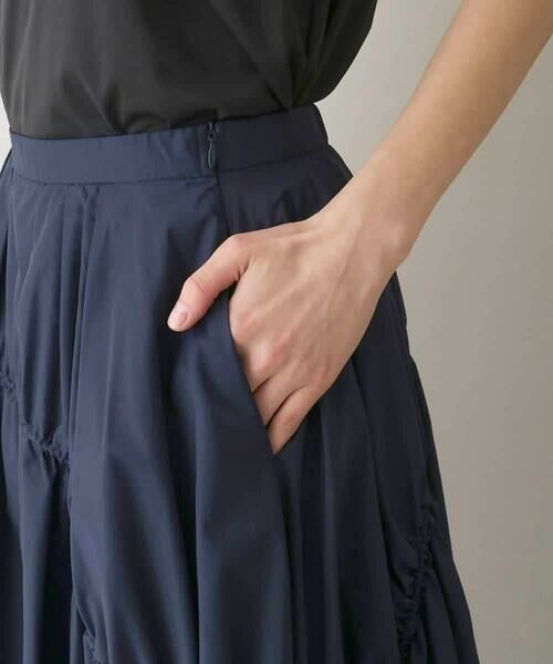 HIROKO KOSHINO / ヒロココシノ ロング・マキシ丈スカート | ドロストカーブラインスカート | 詳細5