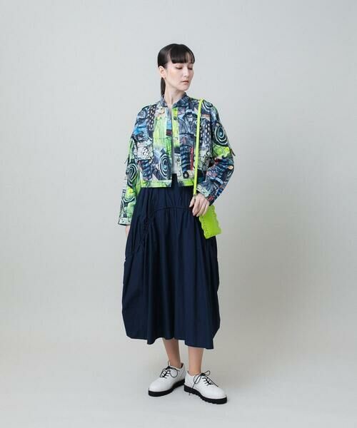 HIROKO KOSHINO / ヒロココシノ ロング・マキシ丈スカート | ドロストカーブラインスカート | 詳細9