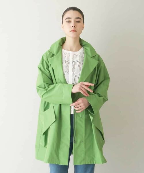 HIROKO KOSHINO / ヒロココシノ その他アウター | ミドル丈ドロストデザインコート | 詳細1