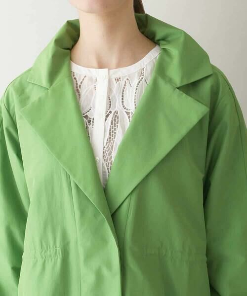 HIROKO KOSHINO / ヒロココシノ その他アウター | ミドル丈ドロストデザインコート | 詳細4