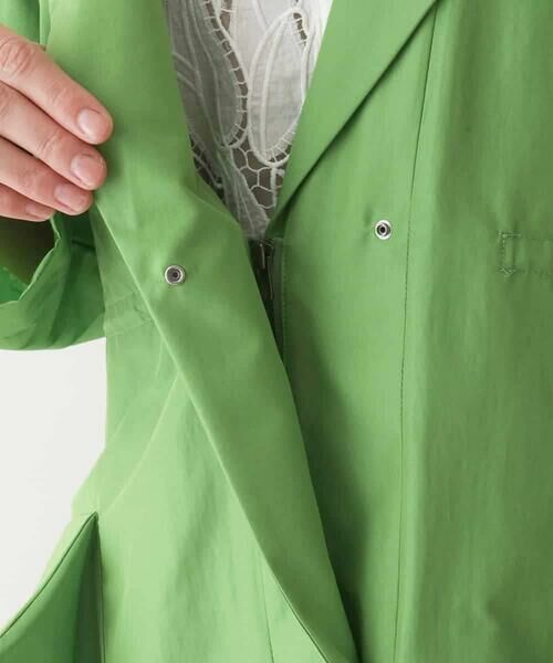 HIROKO KOSHINO / ヒロココシノ その他アウター | ミドル丈ドロストデザインコート | 詳細9