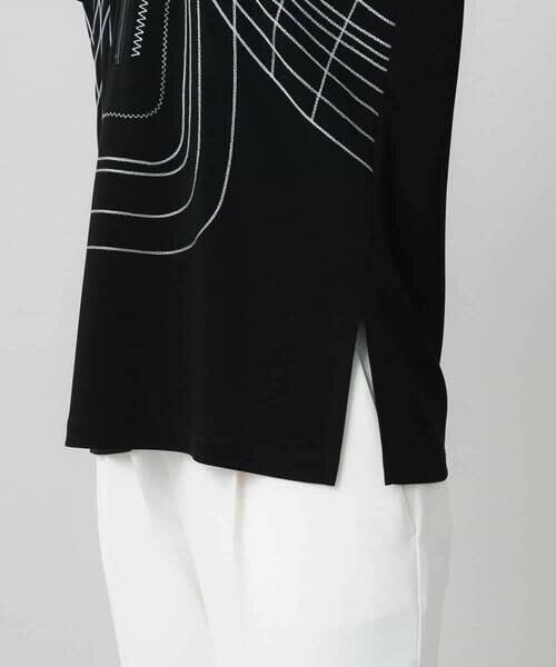 HIROKO KOSHINO / ヒロココシノ カットソー | ステッチラインデザインプルオーバー /日本製/洗える | 詳細6