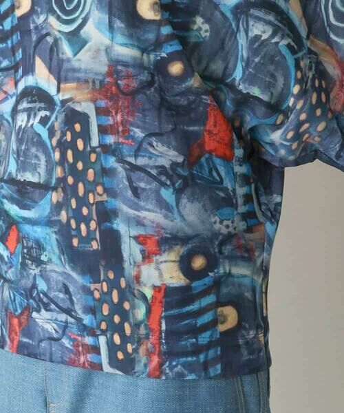 HIROKO KOSHINO / ヒロココシノ カットソー | グラフィカルチュールプルオーバー/日本製/洗える | 詳細7