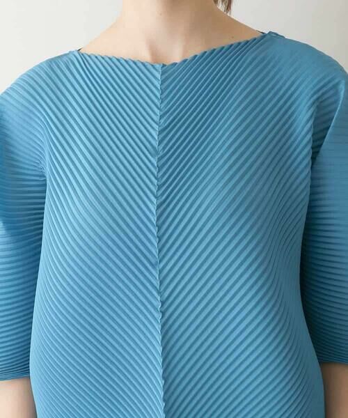 HIROKO KOSHINO / ヒロココシノ シャツ・ブラウス | 立体プリーツデザインブラウス/洗える | 詳細3