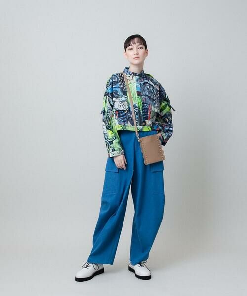 HIROKO KOSHINO / ヒロココシノ その他パンツ | ストレッチカーゴパンツ/日本製 | 詳細10