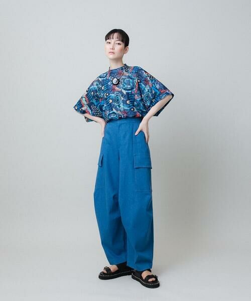 HIROKO KOSHINO / ヒロココシノ その他パンツ | ストレッチカーゴパンツ/日本製 | 詳細11