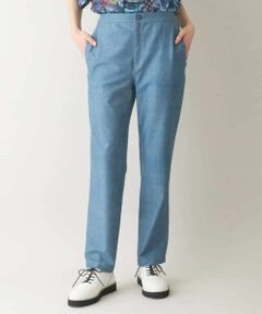 HIROKO KOSHINO / ヒロココシノ チノ・ワークパンツ | デニムライクストレッチパンツ/日本製/洗える