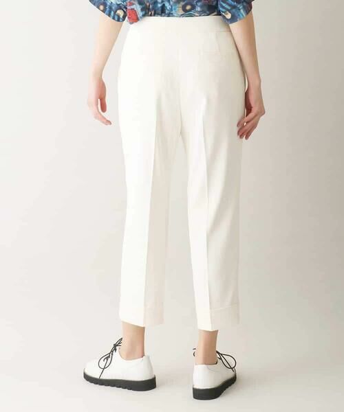 HIROKO KOSHINO / ヒロココシノ ショート・ハーフ・半端丈パンツ | ストレッチスリムパンツ/日本製 | 詳細2