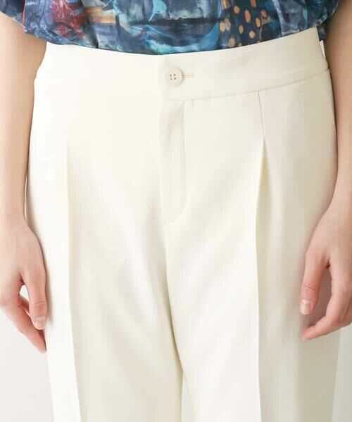 HIROKO KOSHINO / ヒロココシノ ショート・ハーフ・半端丈パンツ | ストレッチスリムパンツ/日本製 | 詳細3