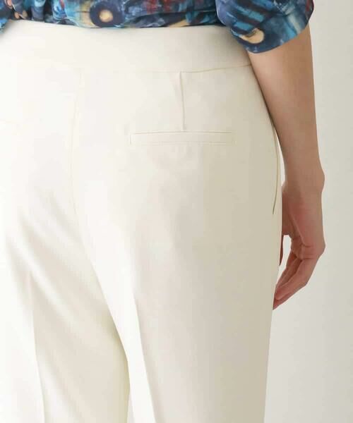 HIROKO KOSHINO / ヒロココシノ ショート・ハーフ・半端丈パンツ | ストレッチスリムパンツ/日本製 | 詳細4