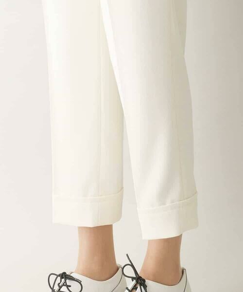 HIROKO KOSHINO / ヒロココシノ ショート・ハーフ・半端丈パンツ | ストレッチスリムパンツ/日本製 | 詳細6