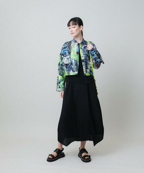 HIROKO KOSHINO / ヒロココシノ ロング・マキシ丈スカート | 立体プリーツデザインスカート/洗える | 詳細10