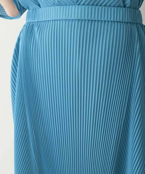 HIROKO KOSHINO / ヒロココシノ ロング・マキシ丈スカート | 立体プリーツデザインスカート/洗える | 詳細7