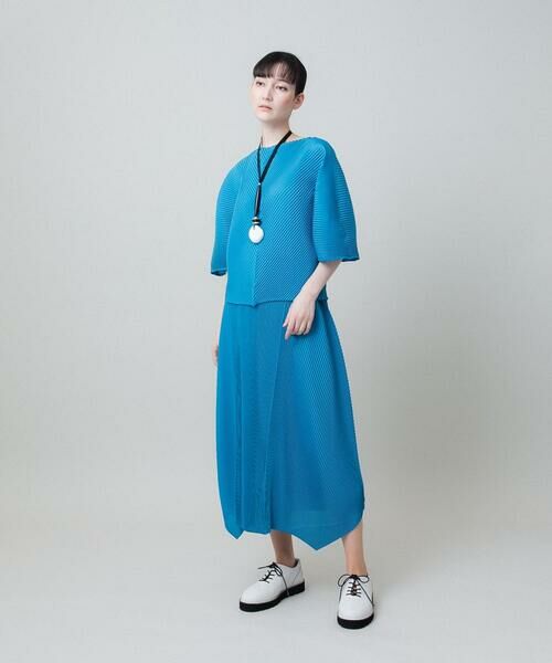 HIROKO KOSHINO / ヒロココシノ ロング・マキシ丈スカート | 立体プリーツデザインスカート/洗える | 詳細8