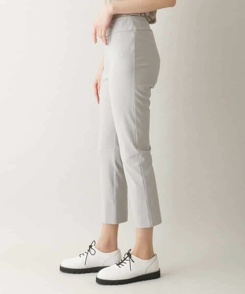 HIROKO KOSHINO / ヒロココシノ ショート・ハーフ・半端丈パンツ | ハイストレッチレギンスパンツ/日本製/洗える | 詳細1