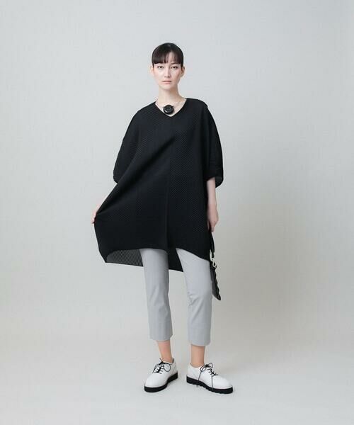 HIROKO KOSHINO / ヒロココシノ ショート・ハーフ・半端丈パンツ | ハイストレッチレギンスパンツ/日本製/洗える | 詳細7