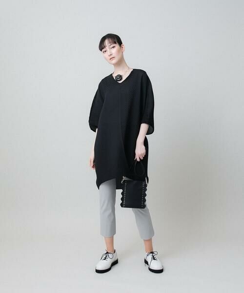 HIROKO KOSHINO / ヒロココシノ ショート・ハーフ・半端丈パンツ | ハイストレッチレギンスパンツ/日本製/洗える | 詳細8