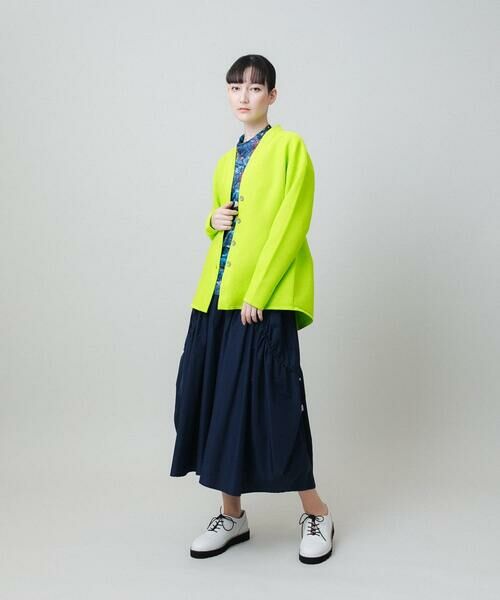 HIROKO KOSHINO / ヒロココシノ カーディガン・ボレロ | ガーター編みライトニットカーディガン /洗える | 詳細10