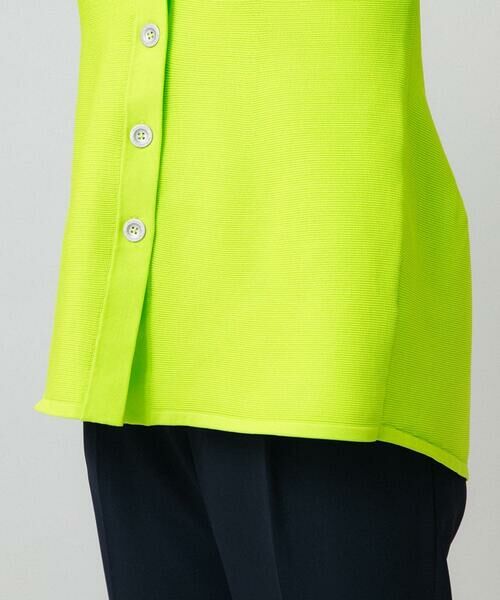 HIROKO KOSHINO / ヒロココシノ カーディガン・ボレロ | ガーター編みライトニットカーディガン /洗える | 詳細7