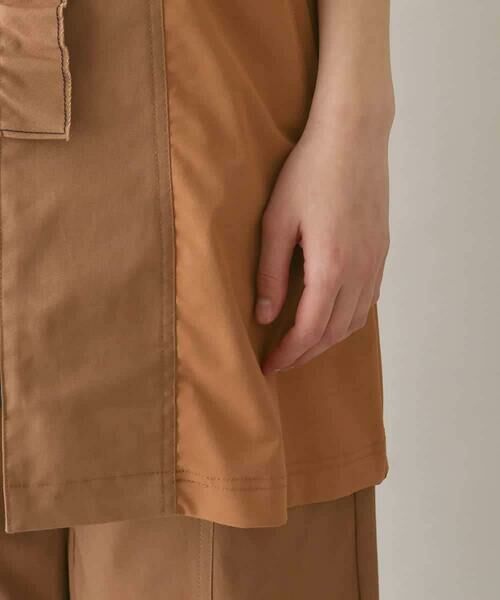 HIROKO KOSHINO / ヒロココシノ ベスト | フリルデザインロングベスト/洗える | 詳細6