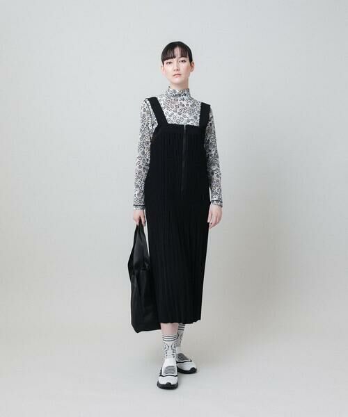 HIROKO KOSHINO / ヒロココシノ ロング・マキシ丈スカート | クリスタルプリーツジャンパースカート/洗濯機で洗える | 詳細10
