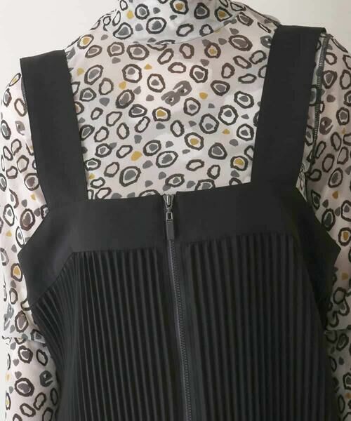 HIROKO KOSHINO / ヒロココシノ ロング・マキシ丈スカート | クリスタルプリーツジャンパースカート/洗濯機で洗える | 詳細3