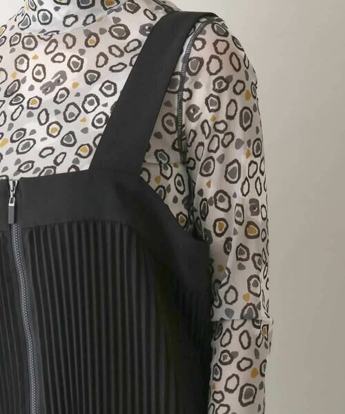 HIROKO KOSHINO / ヒロココシノ ロング・マキシ丈スカート | クリスタルプリーツジャンパースカート/洗濯機で洗える | 詳細5