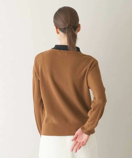 HIROKO KOSHINO / ヒロココシノ ニット・セーター | 配色カラーデザインニットプルオーバー/日本製/洗える | 詳細2